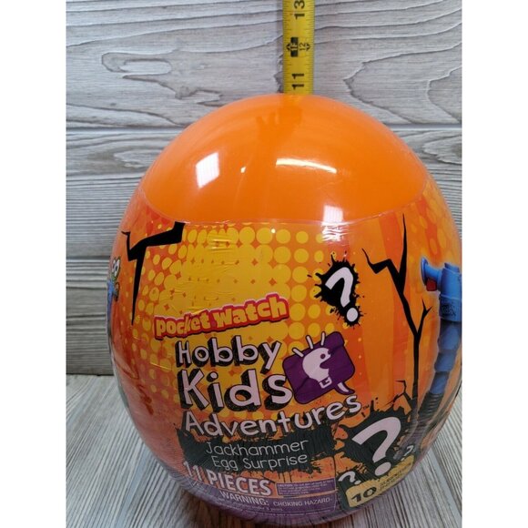 Pocket Watch Hobby Kids Adventures Jackhammer Egg Surprise 11 Pieces - Picture 4 of 5